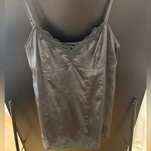 Twinset Silk and Lace Top - Size S